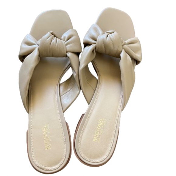 Michael Kors Shoes - Michael Kors Tan Heels Womens Size 8